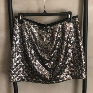 Levi’s sequin mini skirt